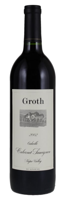 Groth Cabernet Sauvignon 2002 Front Bottle Shot