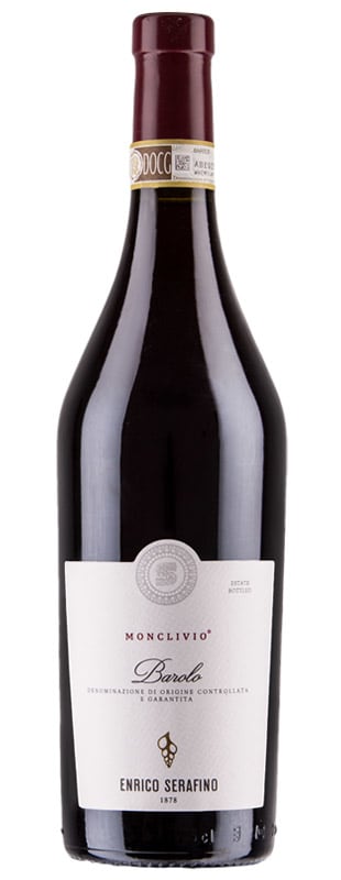 Enrico Serafino Barolo Monclivio 2020 Front Bottle Shot