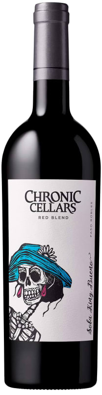 Chronic Cellars Sofa King Bueno Red Blend 2021 Front Bottle Shot