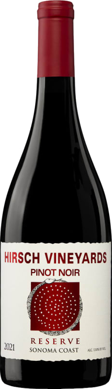 Hirsch Reserve Pinot Noir 2021 Front Bottle Shot