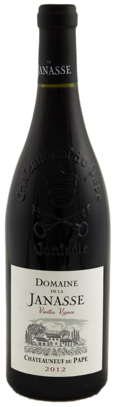 Domaine de la Janasse Chateauneuf-du-Pape Vieilles Vignes 2012 Front Bottle Shot