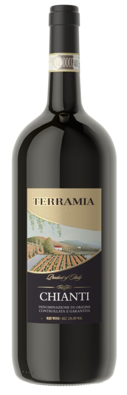 Terramia Chianti 2017 Front Bottle Shot
