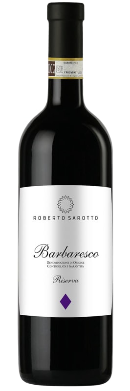 Roberto Sarotto Barbaresco Riserva 2019 Front Bottle Shot