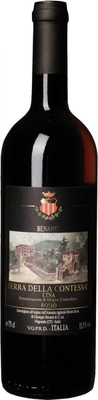 Benanti Serra Della Contessa Etna Rosso 2013 Front Bottle Shot