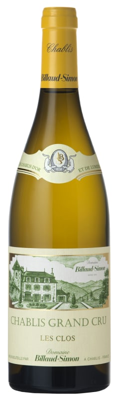 Billaud-Simon Chablis Les Clos Grand Cru 2014 Front Bottle Shot