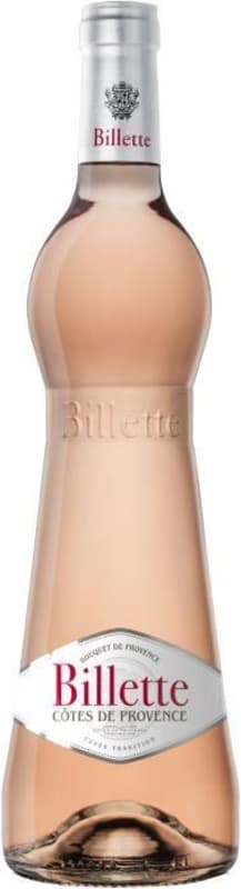 Billette Cotes de Provence Rose 2020 Front Bottle Shot