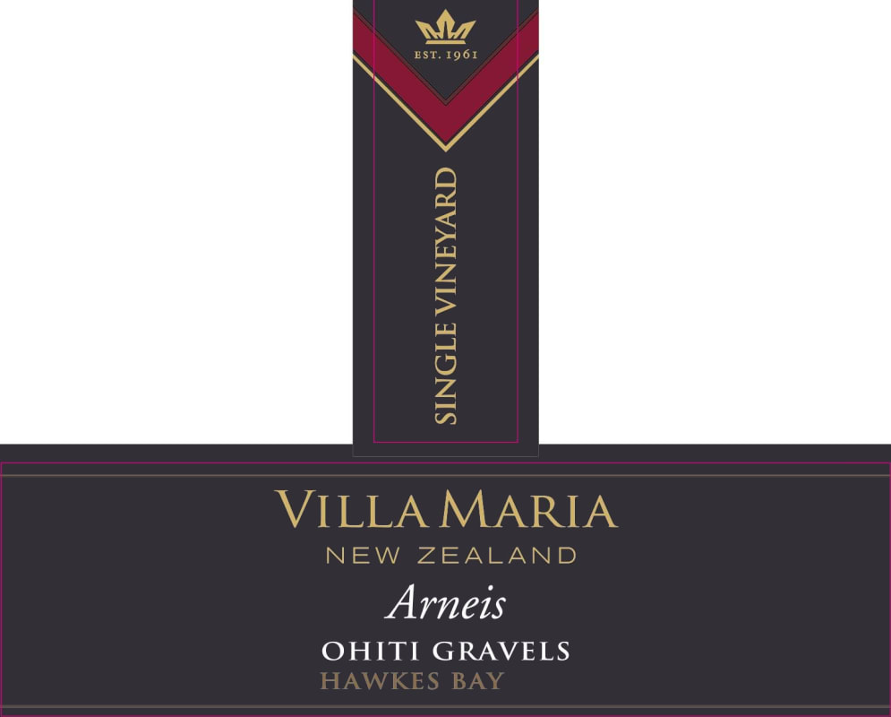 Villa Maria Ohiti Gravels Arneis 2014 Front Label