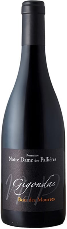 Notre Dame des Pallieres Gigondas Bois des Mourres 2021 Front Bottle Shot