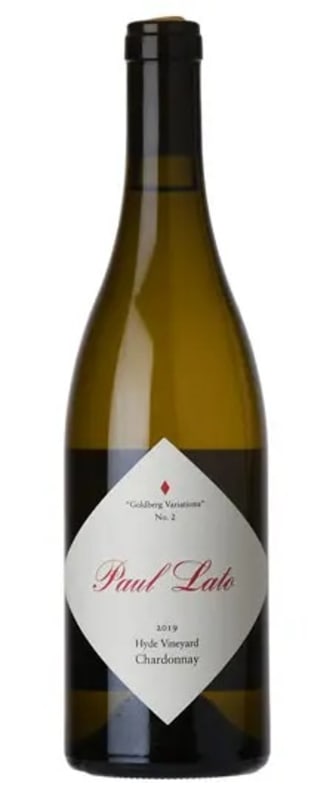 Paul Lato Goldberg Variations No. 2 Hyde Vineyard Chardonnay 2019 Front Bottle Shot