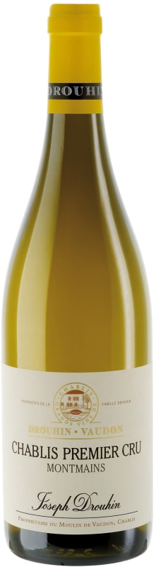 Domaine Drouhin Vaudon Chablis Montmains Premier Cru 2019 Front Bottle Shot