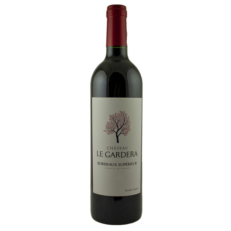 Chateau Le Gardera Bordeaux Superieur 2018 Front Bottle Shot