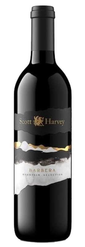 Scott Harvey Mountain Selection Barbera 2022 Front Bottle Shot