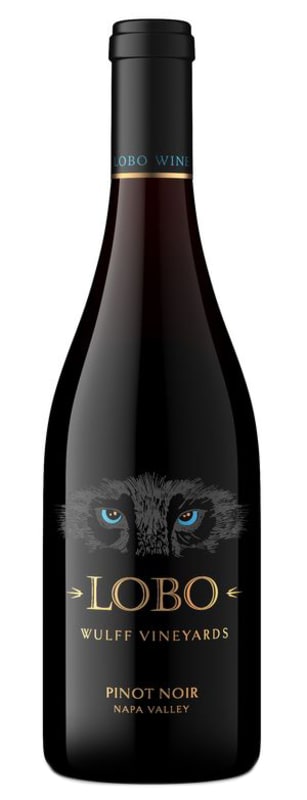 Lobo Wines Pinot Noir 2017 Front Bottle Shot