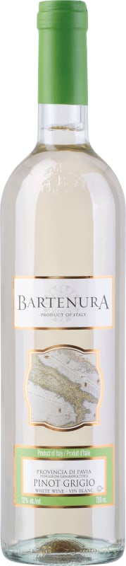 Bartenura Pinot Grigio (OU Kosher) 2022 Front Bottle Shot