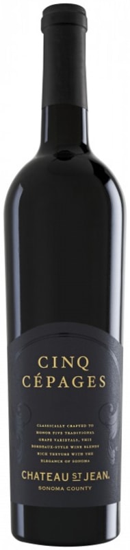 Chateau St. Jean Cinq Cepages 2010 Front Bottle Shot
