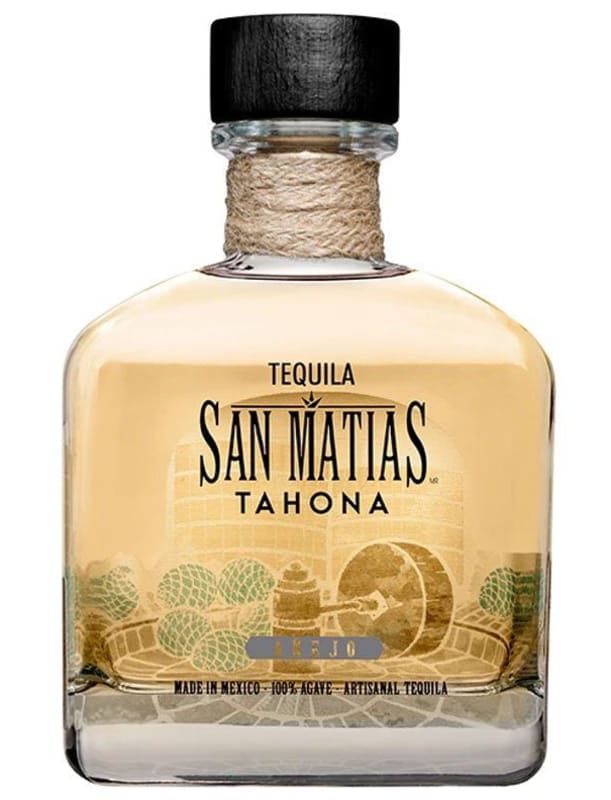 San Matias Tahona Anejo Tequila Front Bottle Shot