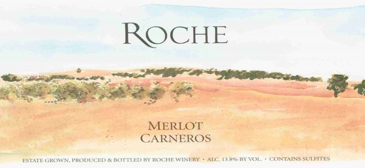 Roche Winery Merlot 2003 Front Label