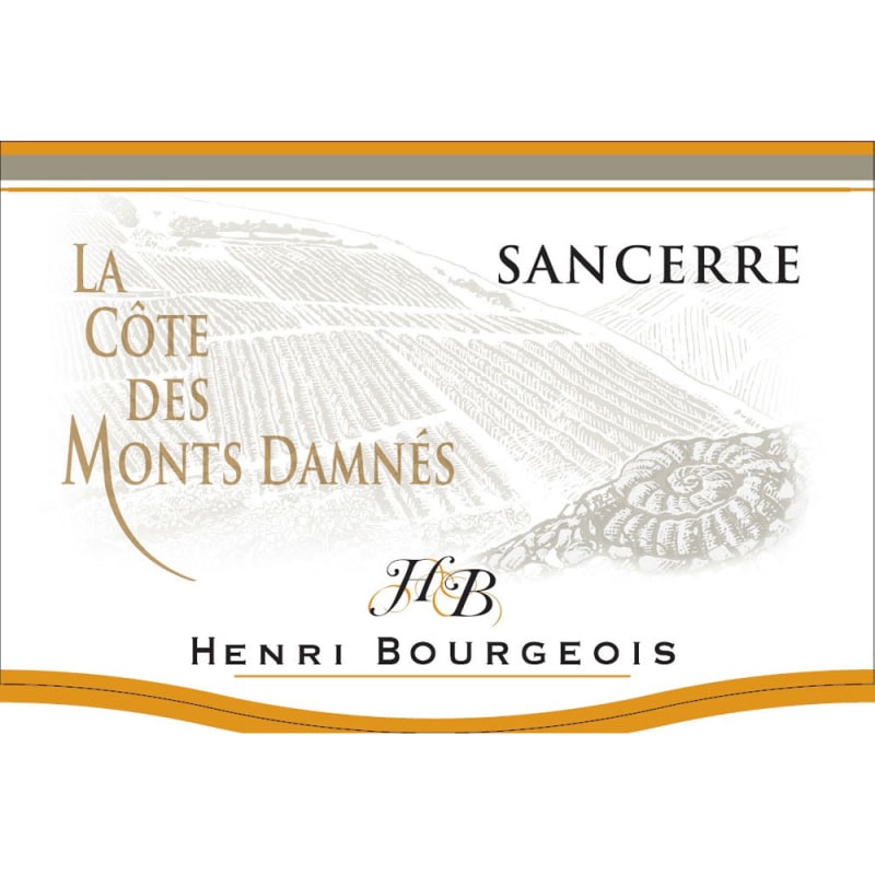 Henri Bourgeois Sancerre La Cote des Monts Damnes (375ML half-bottle) 2018 Front Label