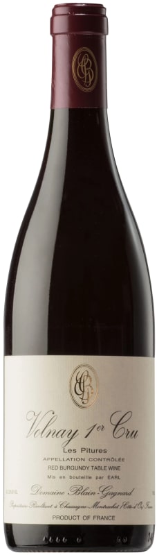 Domaine Blain-Gagnard Volnay Les Pitures Premier Cru 2023 Front Bottle Shot