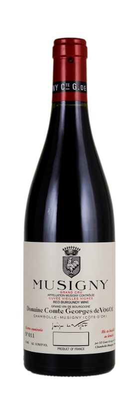 Domaine Comte Georges de Vogue Musigny Vieilles Vignes 2001 Front Bottle Shot