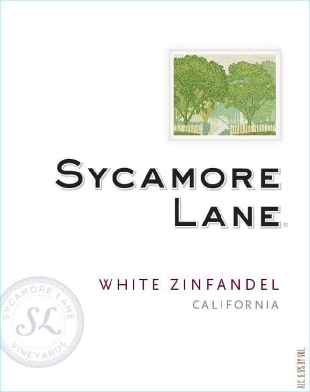 Sycamore Lane White Zinfandel Front Label