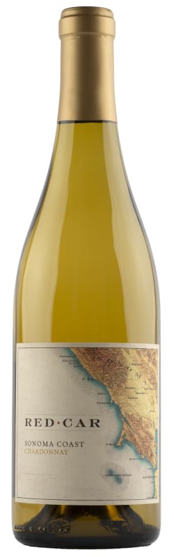 Red Car Sonoma Coast Chardonnay 2021 Front Bottle Shot
