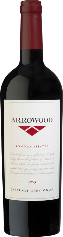 Arrowood Sonoma Cabernet Sauvignon 2015 Front Bottle Shot