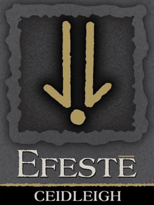 Efeste Ceidleigh Syrah 2006 Front Label