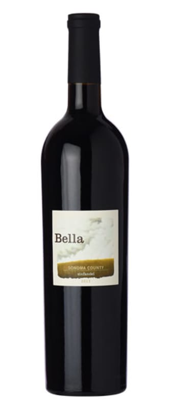 Bella Vineyards Sonoma County Zinfandel 2018 Front Bottle Shot