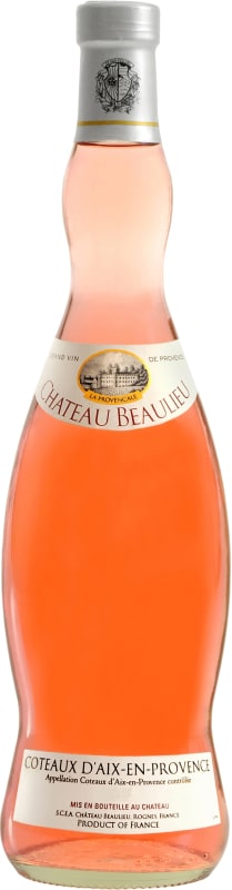 Chateau Beaulieu Coteaux d'Aix-en-Provence Rose 2018 Front Bottle Shot