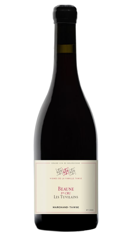 Marchand-Tawse Beaune Les Tuvilains Premier Cru 2022 Front Bottle Shot