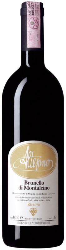 Altesino Brunello di Montalcino Riserva 2013 Front Bottle Shot
