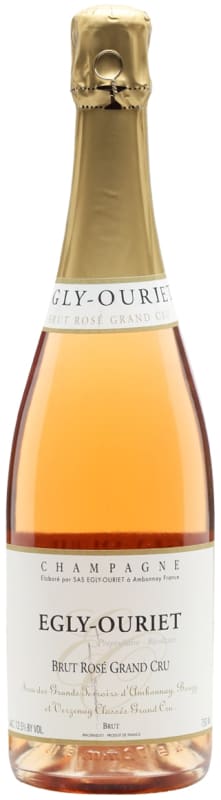Egly-Ouriet Grand Cru Brut Rose Front Bottle Shot