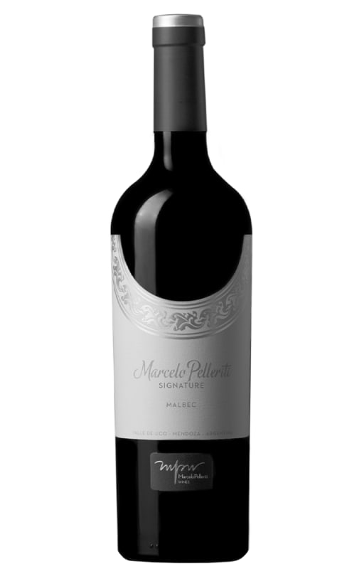 Marcelo Pelleriti Signature Malbec 2018 Front Bottle Shot