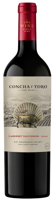 Concha y Toro The Wine Cabernet Sauvignon 2022 Front Bottle Shot