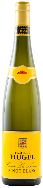 Hugel Cuvee Les Amours Pinot Blanc 2016 Front Bottle Shot