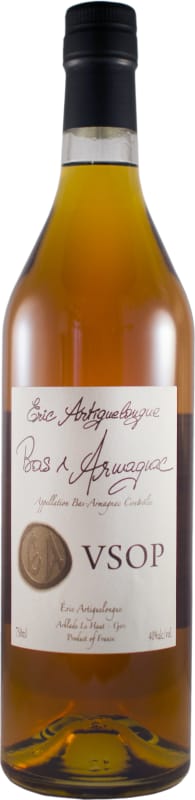 Eric Artiguelongue VSOP Armagnac Front Bottle Shot