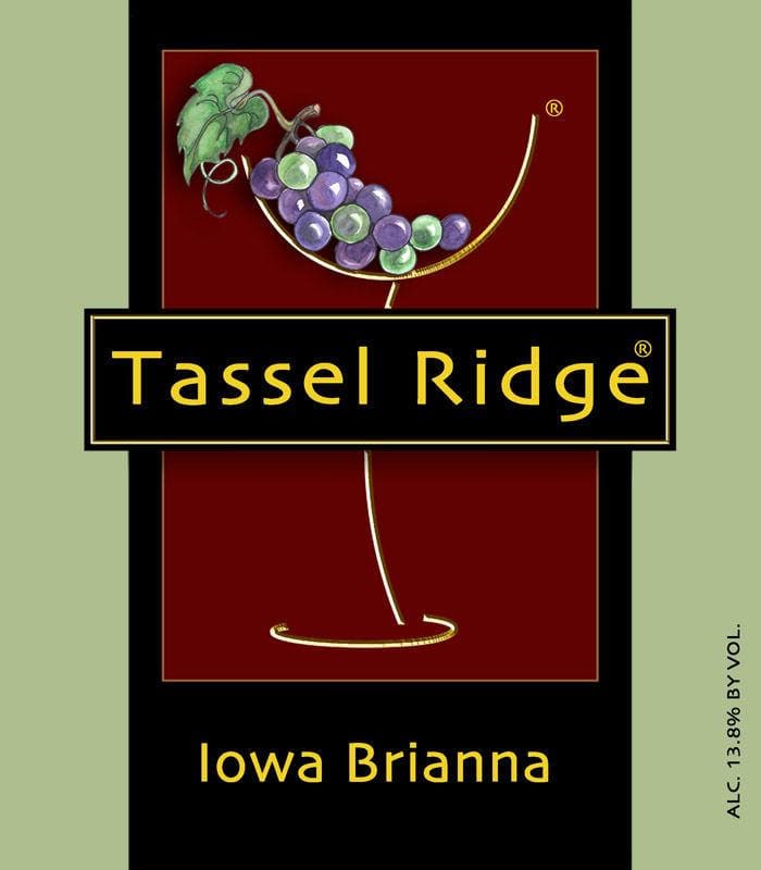 Tassel Ridge Brianna 2013 Front Label