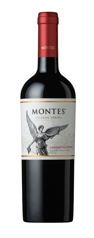 Montes Classic Series Cabernet Sauvignon 2018 Front Bottle Shot