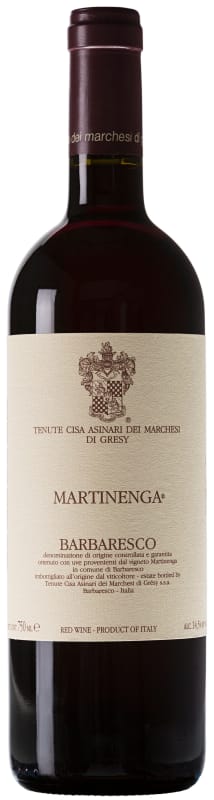 Marchesi di Gresy Barbaresco Martinenga 2019 Front Bottle Shot