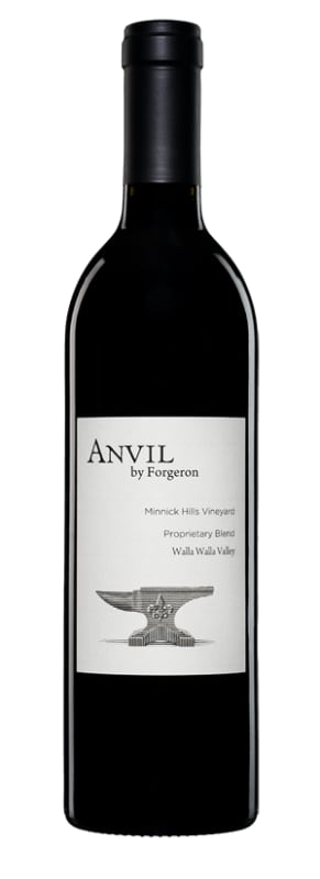 Forgeron Anvil Proprietary Blend Minnick Hills Vineyard 2017 Front Bottle Shot
