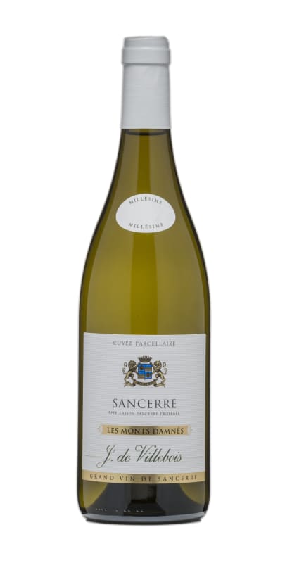 J. de Villebois Sancerre Les Monts Damnes 2017 Front Bottle Shot