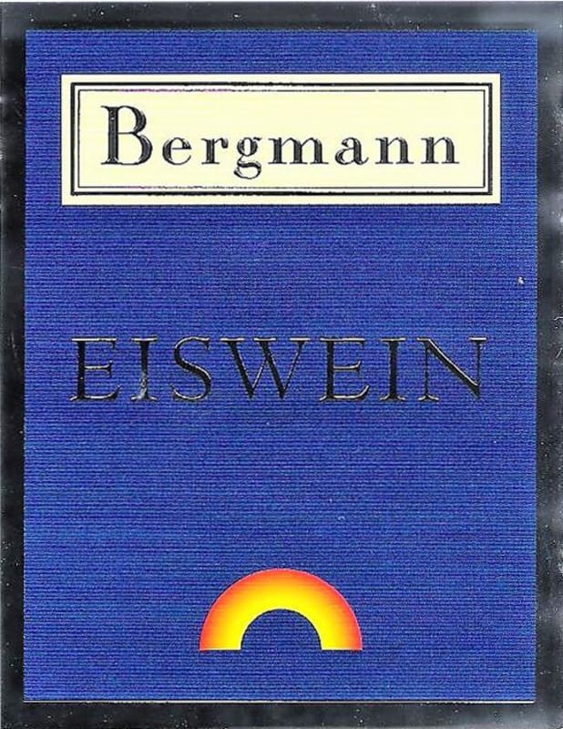 Wilhelm Bergmann Rheinhessen Eiswein (375ML half-bottle) Front Label