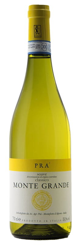 Pra Monte Grande Soave Classico 2017 Front Bottle Shot