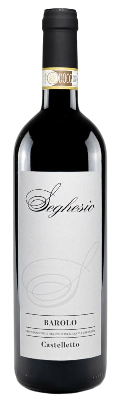Fratelli Seghesio Barolo Castelletto 2018 Front Bottle Shot