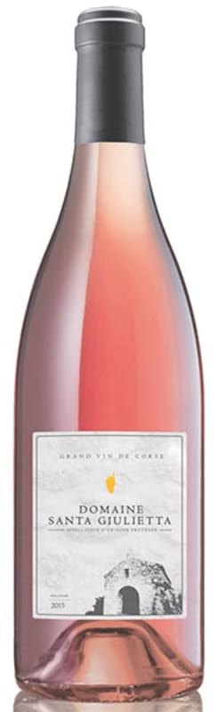 Domaine Santa Giulietta Vin de Corse Rose 2019 Front Bottle Shot