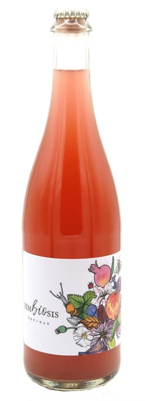 Mina Penelope Simbiosis Pet Nat 2024 Front Bottle Shot