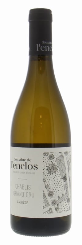 Domaine de l'Enclos Chablis Vaudesir Grand Cru 2023 Front Bottle Shot