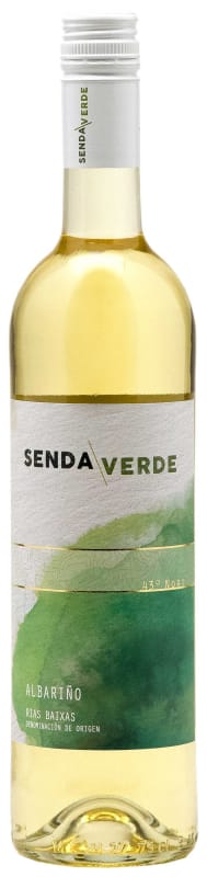 Senda Verde Albarino 2015 Front Bottle Shot