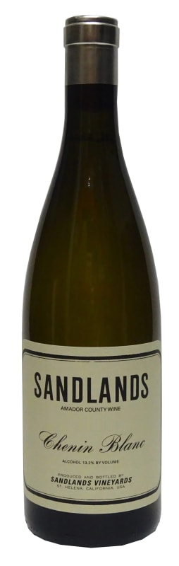 Sandlands Amador County Chenin Blanc 2023 Front Bottle Shot